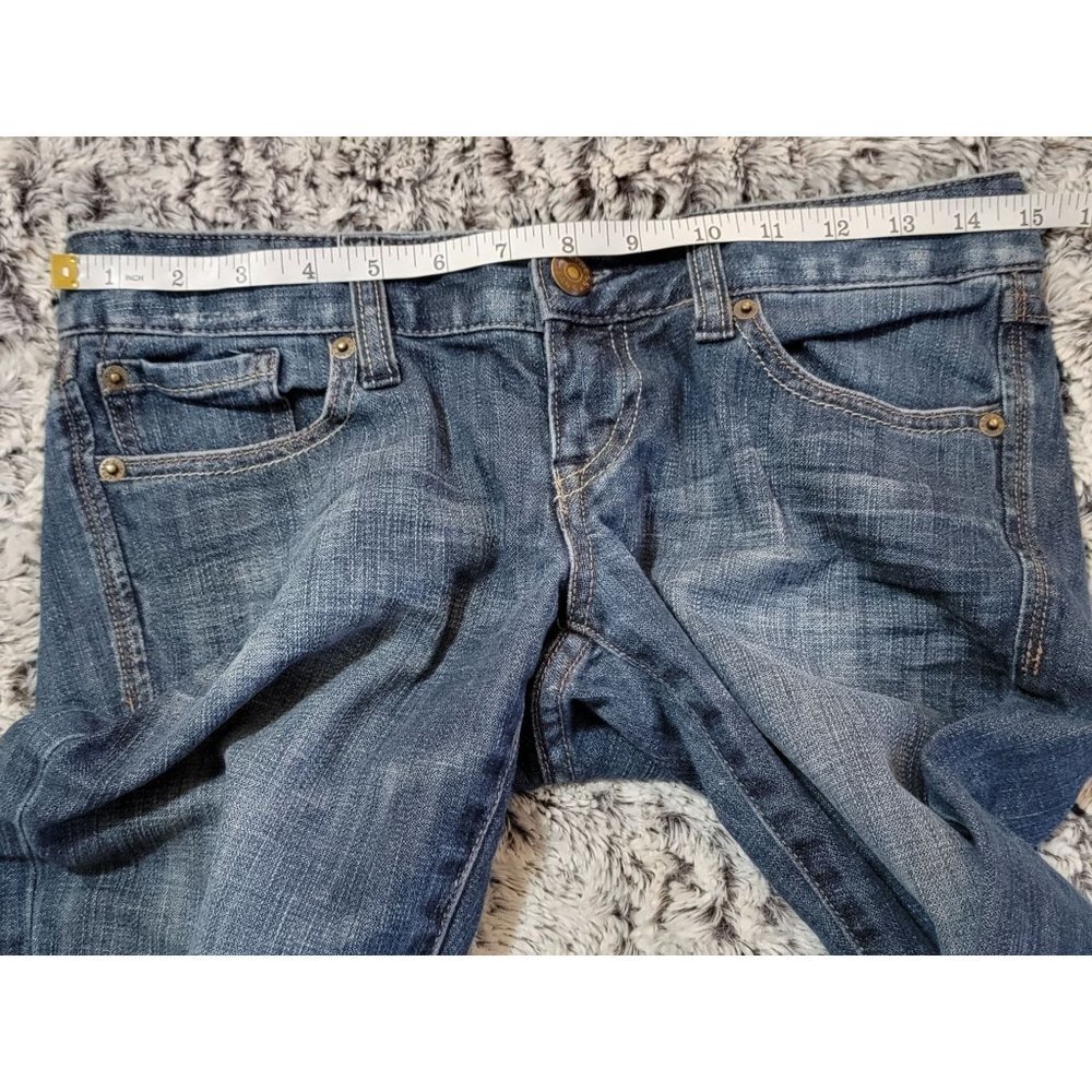 Express Zelda Barely Boot Jeans Sz 0r - image 4